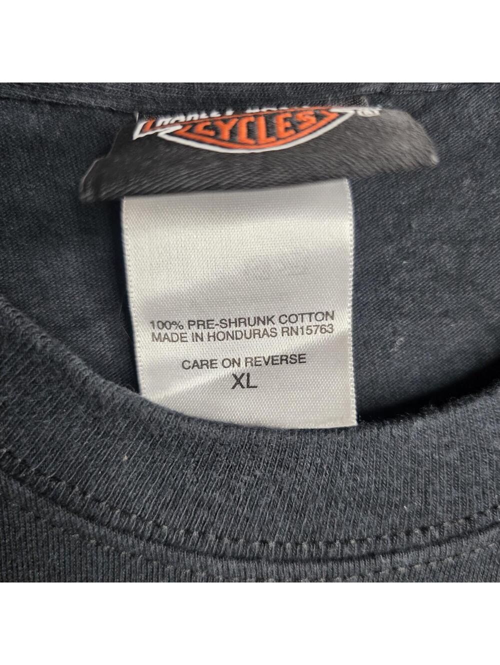 Harley Davidson Las Vegas Nevada Hanes Beefy Tee Sz XL " Still Hot " - Picture 4 of 10